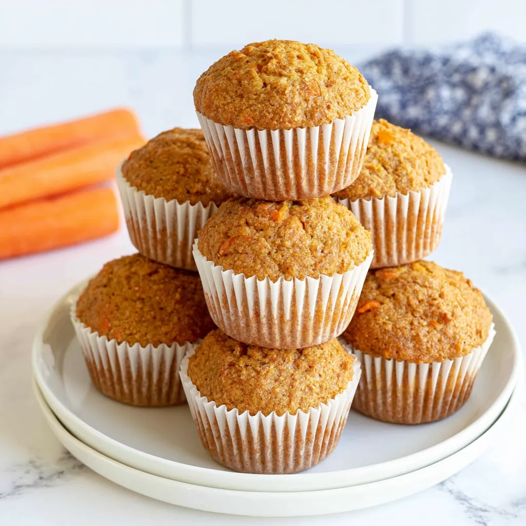 Carrot Cake Muffins: Easy Moist Carrot Muffins with Perfect Bakery Tops 4 Carrot Cake Muffins