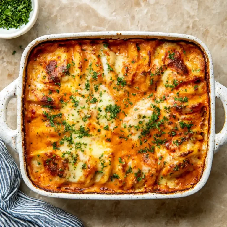 Chipotle Gouda Scalloped Sweet Potatoes