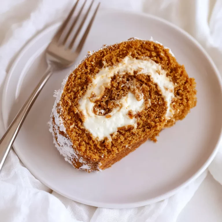 Classic Pumpkin Spice Cake Roll