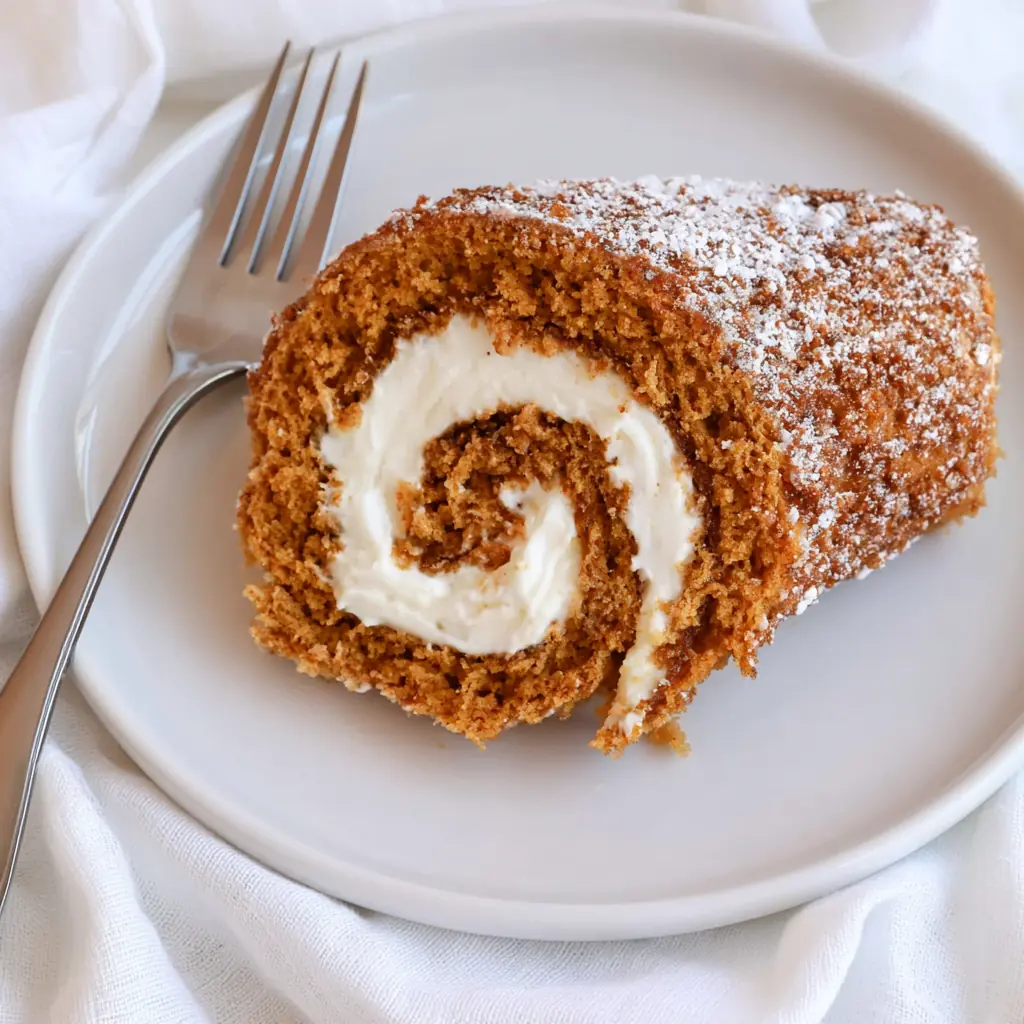 Classic Pumpkin Spice Cake Roll