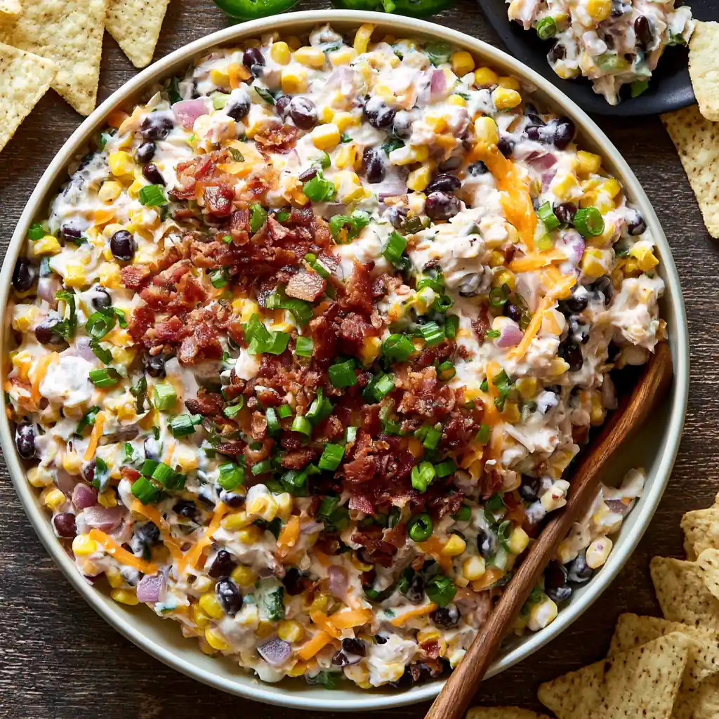 Cowboy Corn Dip: A Creamy, Flavor-Packed Party Appetizer 4 Cowboy Corn Dip