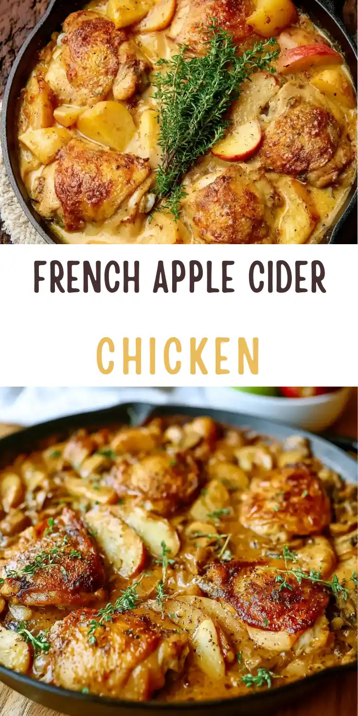 French Apple Cider Chicken