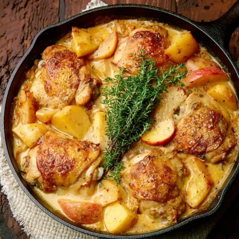 French Apple Cider Chicken
