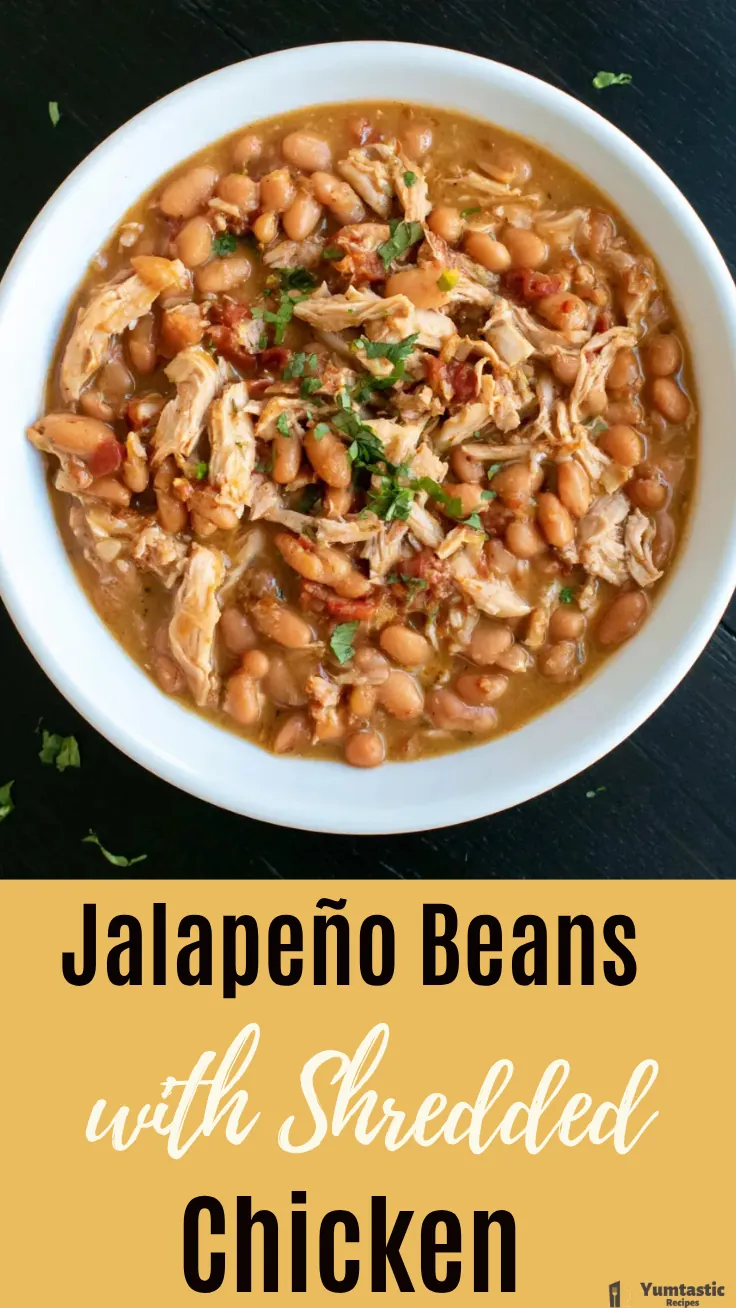 Jalapeño Beans with Shredded Chicken: A Hearty One-Pot Dinner 6 Jalapeño Beans with Shredded Chicken