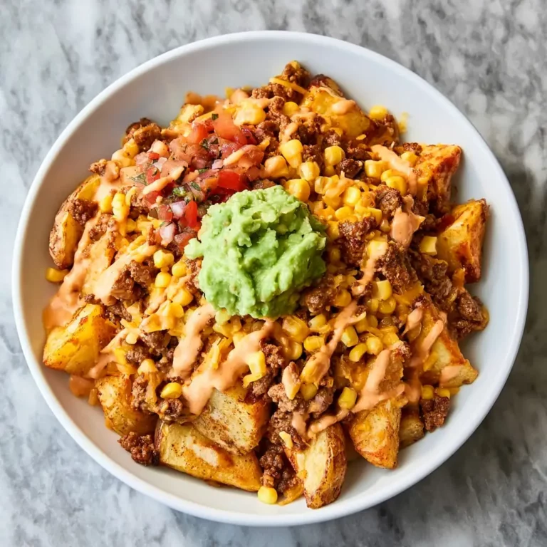 Loaded Potato Taco Bowl