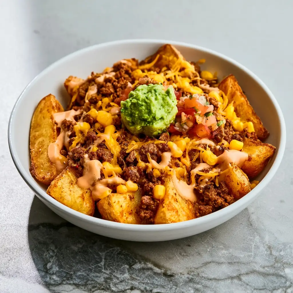 Loaded Potato Taco Bowl: Crispy, Cheesy Weeknight Dinner 5 Loaded Potato Taco Bowl