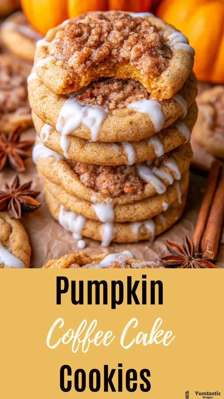 Pumpkin Coffee Cake Cookies With Buttery Streusel 6 Pumpkin Coffee Cake Cookies