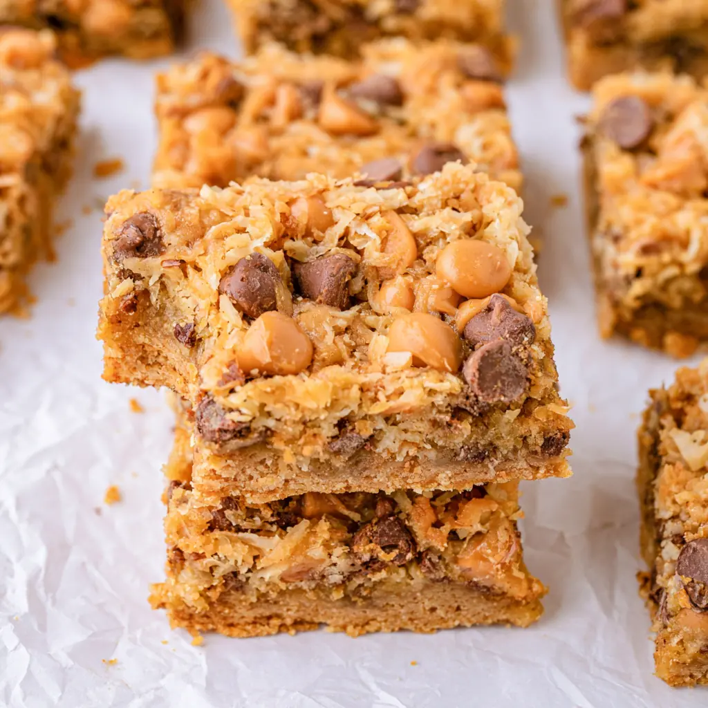Pumpkin Spice Magic Cookie Bars: Gooey Fall Dessert 5 Pumpkin Spice Magic Cookie Bars