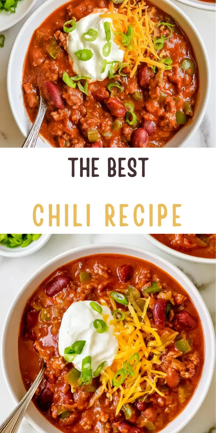 The Best Chili Recipe for a Hearty Family Dinner 6 The Best Chili Recipe